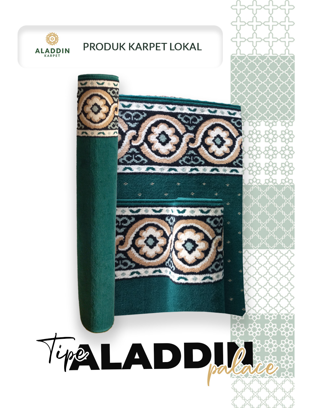 Karpet Masjid Palembeng-Toko Kapret Masjid Palembang-Harga Karpet Masjid Palembang-Aladdin Karpet Palembang