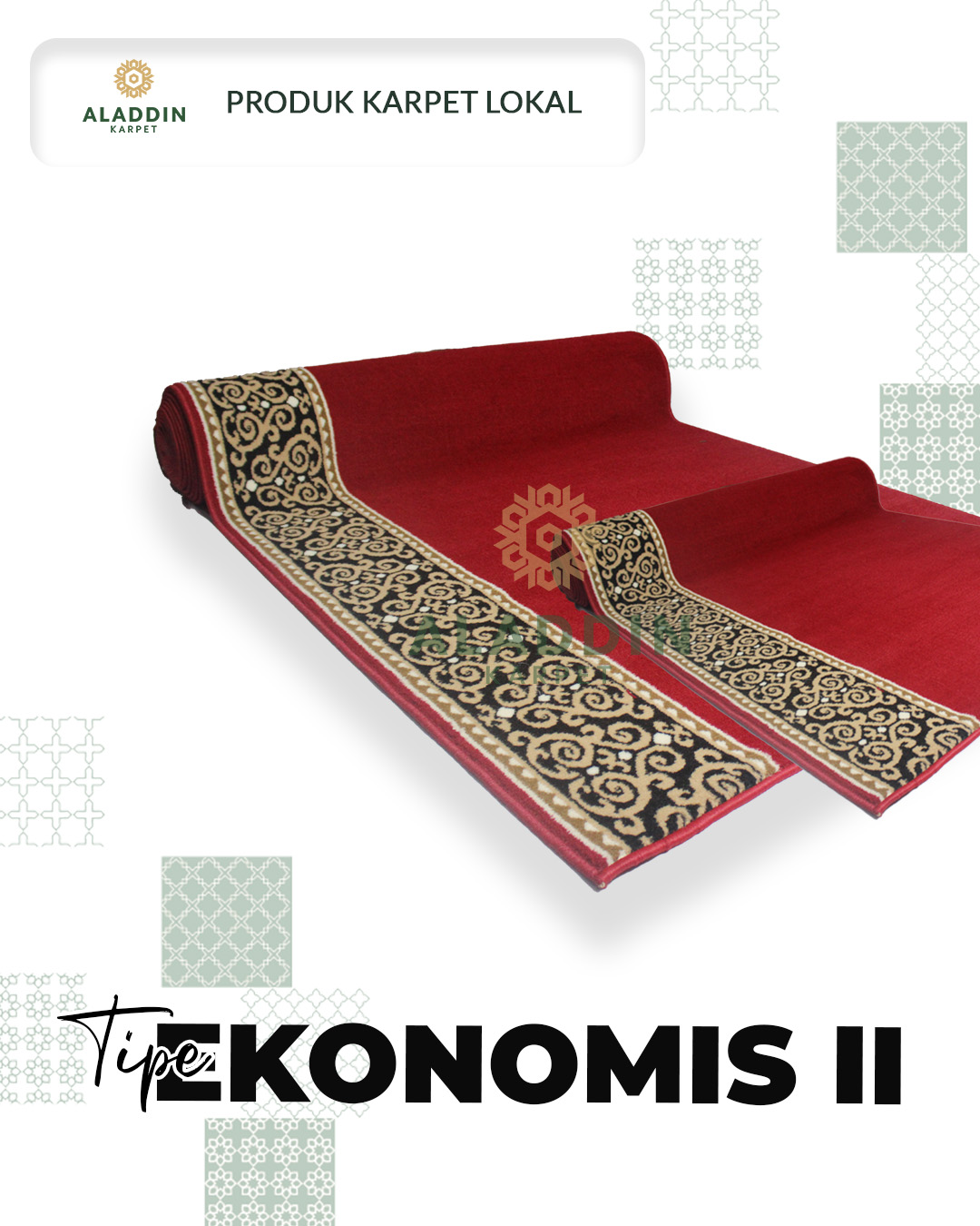 Karpet Masjid Palembeng-Toko Kapret Masjid Palembang-Harga Karpet Masjid Palembang-Aladdin Karpet Palembang