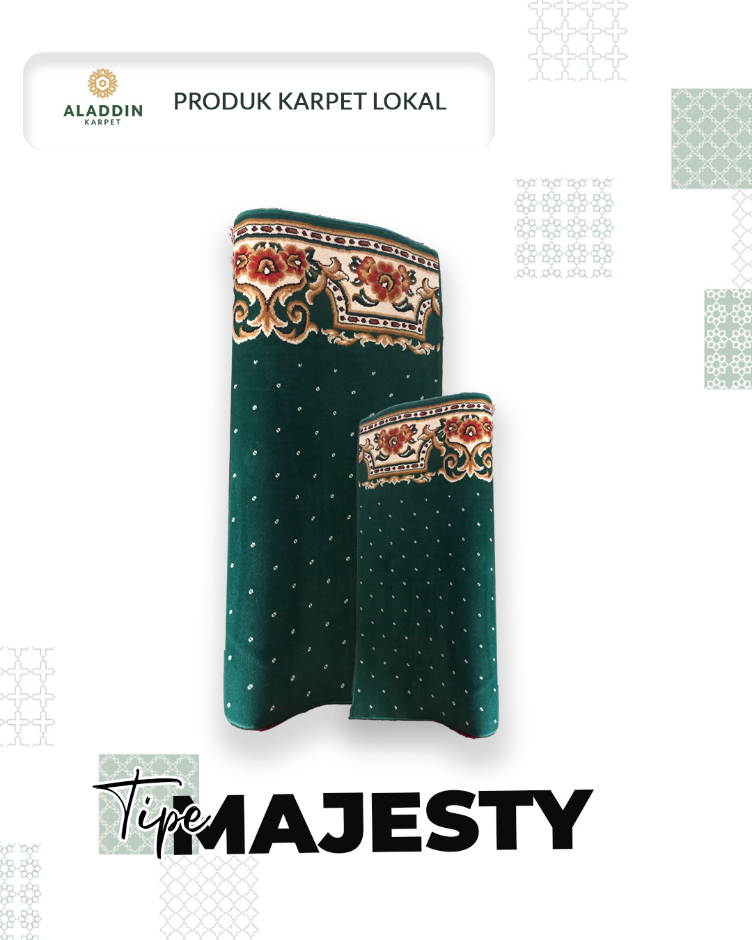 Karpet Masjid Palembeng-Toko Kapret Masjid Palembang-Harga Karpet Masjid Palembang-Aladdin Karpet Palembang